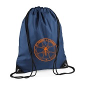 St Thomas - Screen-printed Gymsac - Navy